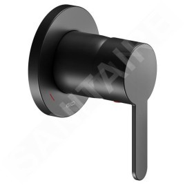 Keuco IXMO - Mitigeur de douche encastré, noir mat 59551370301