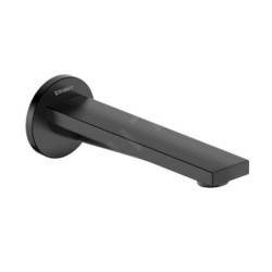Duravit Tulum - bec déverseur pour baignoire, noir mat TU5240010046