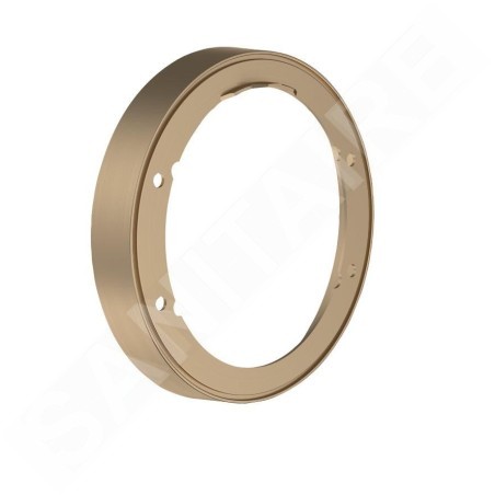 Hansgrohe Accessoires - Rosace de rallongement diamètre 150 mm, bronze brossé 13597140