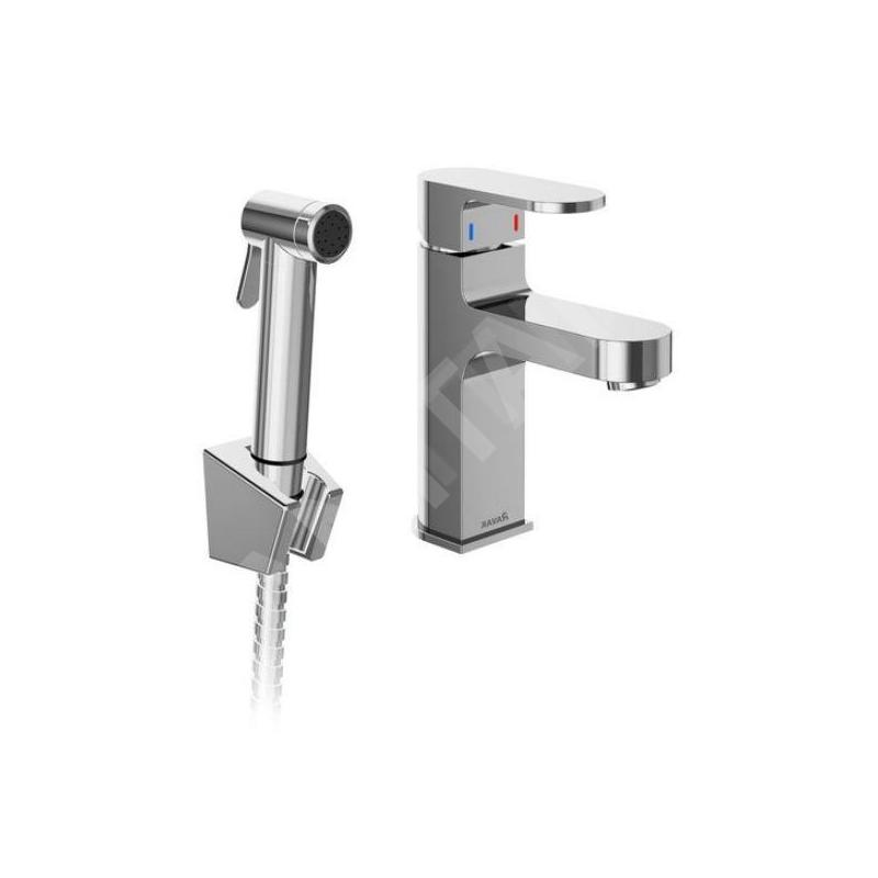 Ravak Chrome - Mitigeur de lavabo avec douchette de bidet, chrome X070167