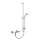 Hansa Unita - Set de douche avec thermostat, ECO, chrome 48130131