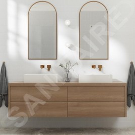 Steinberg 135 - Mitigeur de lavabo encastré, 2 trous, rose gold 135 1814 3 RG