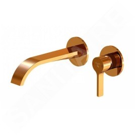 Steinberg 280 - Mitigeur de lavabo encastré, 2 trous, rose gold 280 1814 3 RG