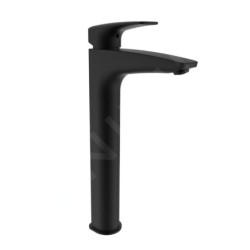 Laufen Laurin - Mitigeur de lavabo Eco+, noir mat HF500714428000