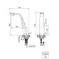 Steinberg 260 - Mitigeur de lavabo, or rose 260 1700 1 RG