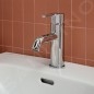 Laufen Lua - Mitigeur de lavabo Eco+, chrome H3110810041201
