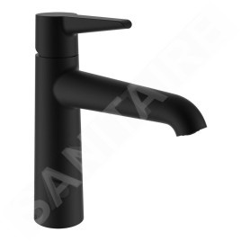 Laufen Pure - Mitigeur de lavabo, Eco+, noir mat HF901704428000