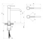 Ravak Espirit - Mitigeur de lavabo, blanc mat X070390