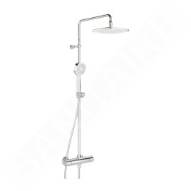 Hansa Micra - Set de douche Style 200 avec thermostat, Thermo Cool, ECO, chrome 44350230