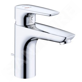 Kludi Pure&Solid - Mitigeur de lavabo, avec vidage, EcoPlus, chrome 342930575WR4