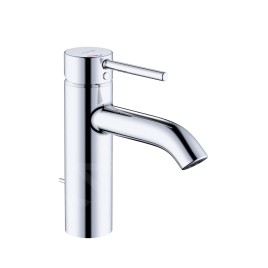 Kludi Bozz - Mitigeur de lavabo, avec vidage, EcoPlus, chrome 382930576WR4