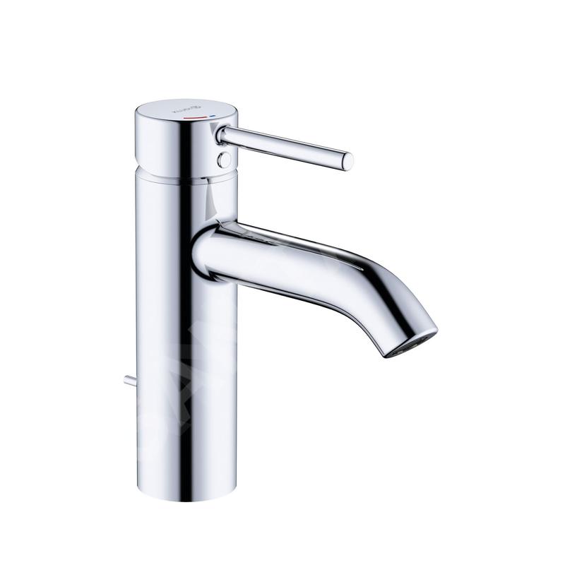 Kludi Bozz - Mitigeur de lavabo, avec vidage, EcoPlus, chrome 382930576WR4