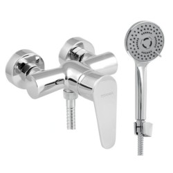 Novaservis Titania Fresh - Mitigeur de douche avec accessoires, espacement 100 mm, chrome 96065,0E