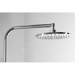 Aqualine Douches - Set de douche Zara sans mitigeur, 220 mm, 1 jet, chrome SL420