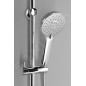 Aqualine Douches - Set de douche Zara sans mitigeur, 220 mm, 1 jet, chrome SL420