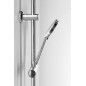 Aqualine Douches - Set de douche Zara sans mitigeur, 220 mm, 1 jet, chrome SL420