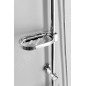 Aqualine Douches - Set de douche Zara sans mitigeur, 220 mm, 1 jet, chrome SL420