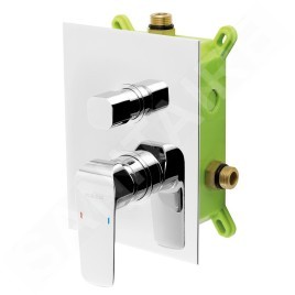Novaservis Nobless Tina - Set de mitigeur encastré avec accessoires, chrome SADA38051R,0