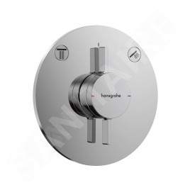 Hansgrohe DuoTurn S - Mitigeur encastrable, pour 2 sorties, chrome 75418000