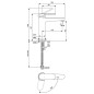 Ideal Standard Cerafine Nuovo - Mitigeur de lavabo, BlueStart, noir soyeux BD770XG