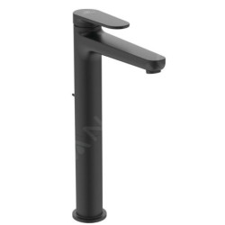 Ideal Standard Cerafine Nuovo - Mitigeur de lavabo avec bonde, BlueStart, noir soyeux BD774XG