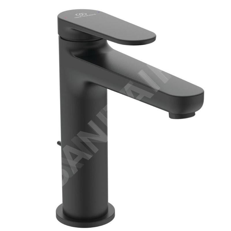 Ideal Standard Cerafine Nuovo - Mitigeur lavabo avec bonde, noir soyeux BD909XG