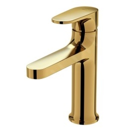 Cersanit Inverto - Mitigeur de lavabo, doré S951-297