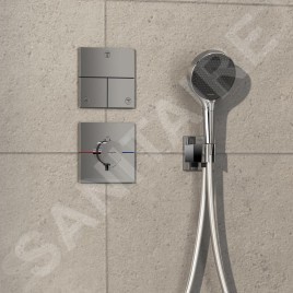 Hansgrohe ShowerSelect Comfort - Mitigeur thermostatique encastré, chrome 15574000