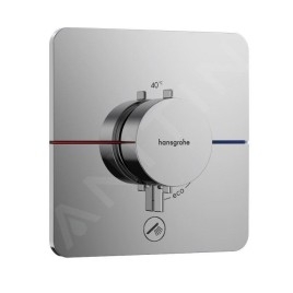 Hansgrohe ShowerSelect Comfort - Mitigeur thermostatique encastré, chrome 15589000