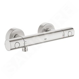 Grohe Grohtherm 1000 Cosmopolitan - Mitigeur thermostatique de douche M, supersteel 34065DC2