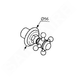 Kludi Adlon - Vanne encastrée, chrome 518150520