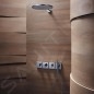 Axor Starck Organic - Mitigeur thermostatique encastré haut débit, chrome 12711000