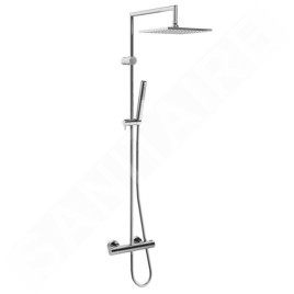 Hansa Prisma - Colonne de douche thermostatique mural, chrome 58099113