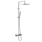 Hansa Prisma - Colonne de douche thermostatique mural, chrome 58099113