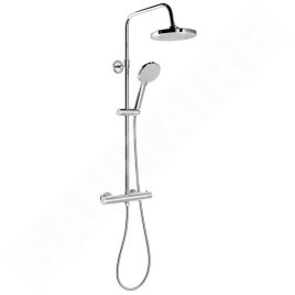 Aqualine Douches - Set de douche avec thermostat, chrome SL533