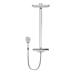 Hansa Emotion - Le set de douche Wellfit avec thermostat, 360x220 mm, anthracite/chrome 5865017284