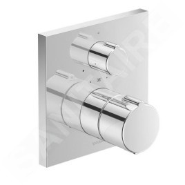 Duravit C.1 - Mitigeur thermostatique de douche encastré, chrome C14200015010