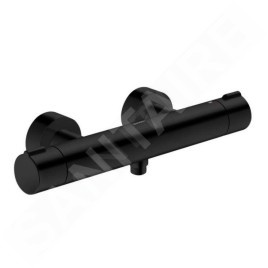 Duravit C.1 - Mitigeur thermostatique de douche, noir mat C14220000046