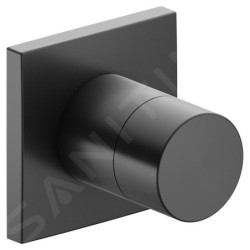 Keuco IXMO - Soupape encastrée pour 3 appareils, noir mat 59548370002