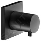 Keuco IXMO - Soupape encastrée pour 2 appareils, noir mat 59557371002
