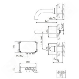 Steinberg iFlow - Mitigeur de lavabo électronique, chrome 390 1810