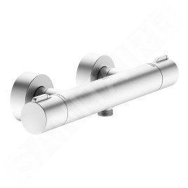 Keuco Plan blue - Mitigeur thermostatique de douche, aluminium 53926171001