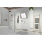 kielle Oudee - Set de douche avec thermostat, 260 mm, 3 jets, chrome 20602010