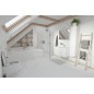 kielle Oudee - Set de douche avec thermostat, 260 mm, 3 jets, chrome 20602010