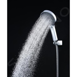 kielle Oudee - Set de douche avec thermostat, 260 mm, 3 jets, chrome 20602010