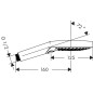 Hansgrohe Raindance Select S - Douchette 120 3jet P, chrome 26014000