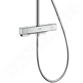 Hansgrohe Croma - Colonne de douche thermostatique Showerpipe, 1jet, chrome 27630000