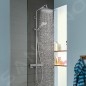 Hansgrohe Croma - Colonne de douche thermostatique Showerpipe, 1jet, chrome 27630000