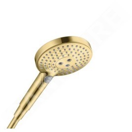 Hansgrohe Raindance Select S - Pommeau de douche 120, 3 jets, or poli 26530990