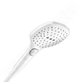 Hansgrohe Raindance Select E - Douchette 120, 3jet, blanc mat 26520700